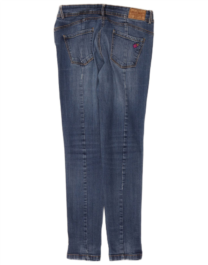 Zara Mulher Trafaluc Slim Jeans EU 40 Médio W30 L30 Azul