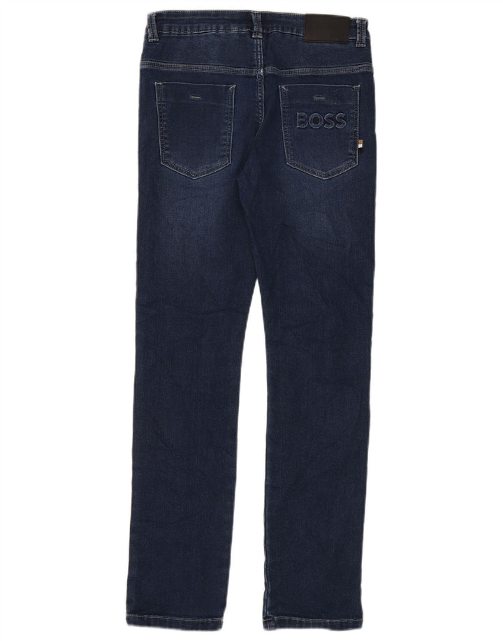 HUGO BOSS Meninos Jeans Slim 11-12 Anos XS Azul