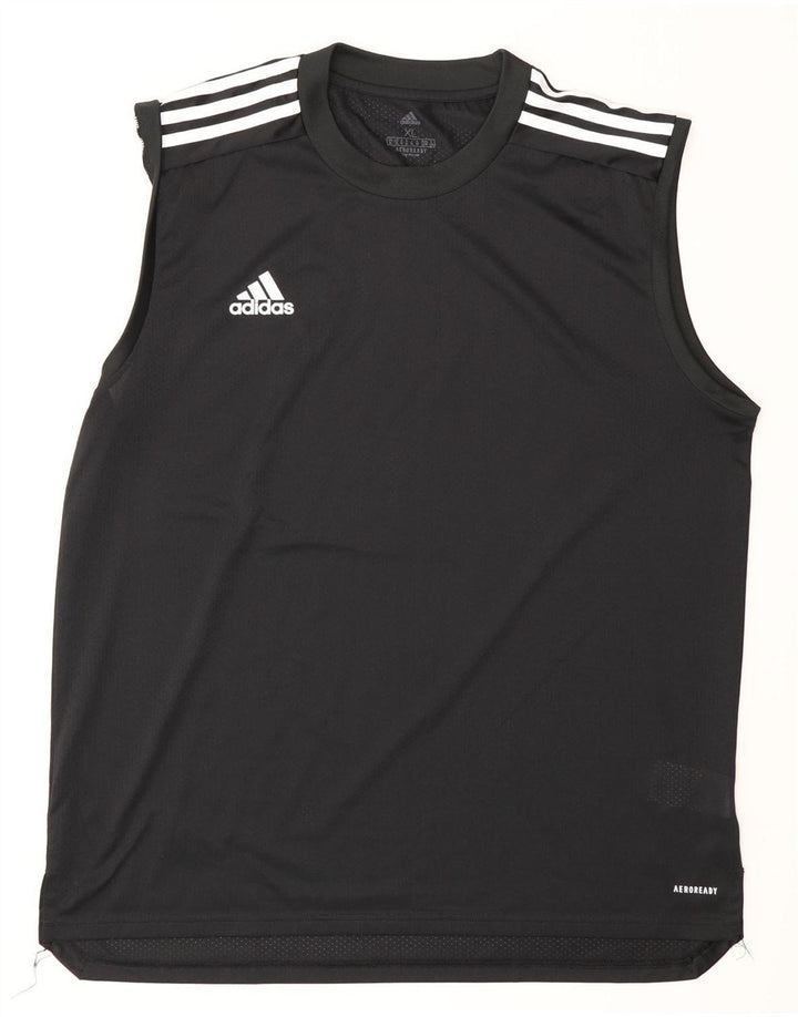 Adidas Mens Aeroready Vest Top XL Preto Poliéster