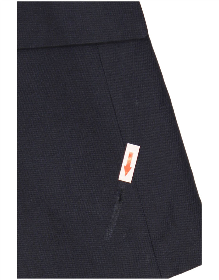 Jaqueta Blazer Slim Masculina de 2 Botões Marks & Spencer Reino Unido 38 Azul Marinho Médio