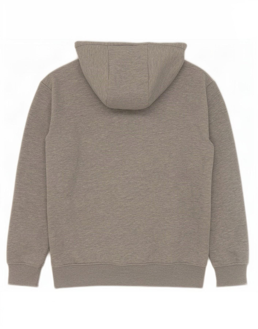 Zara Mens Hoodie Jumper Médio Cinza Salpicado
