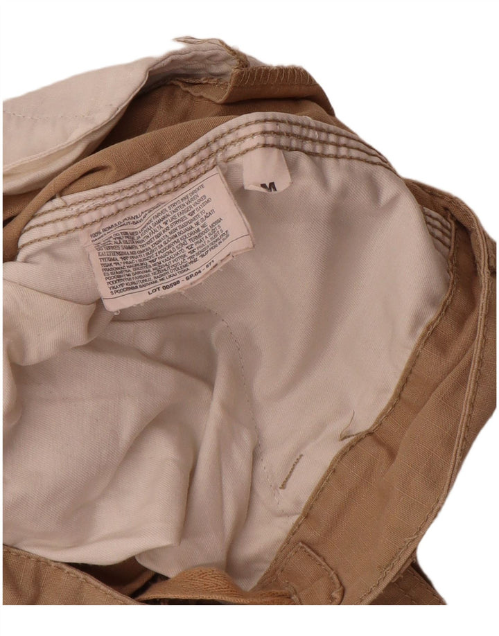 Shorts cargo masculino Levi's médio W30 algodão bege