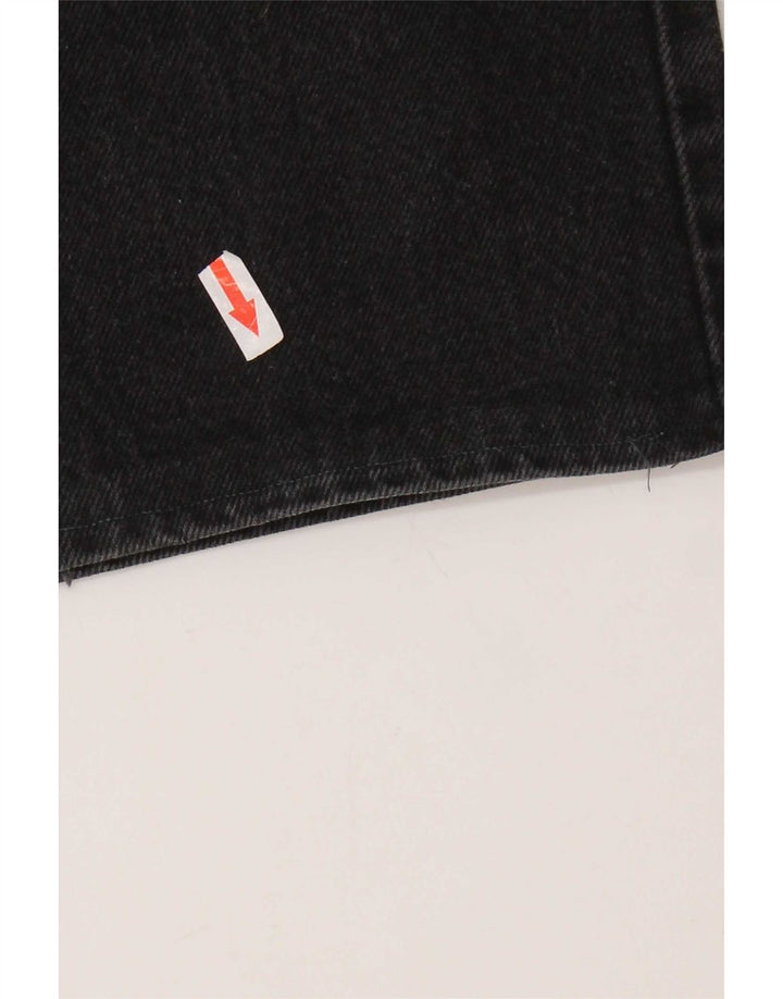 Lee Mens Chicago Straight Jeans W34 L29 Algodão Preto