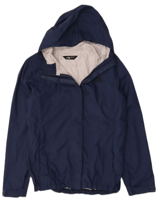 Jaqueta de chuva feminina com capuz The North Face UK 16 grande azul marinho