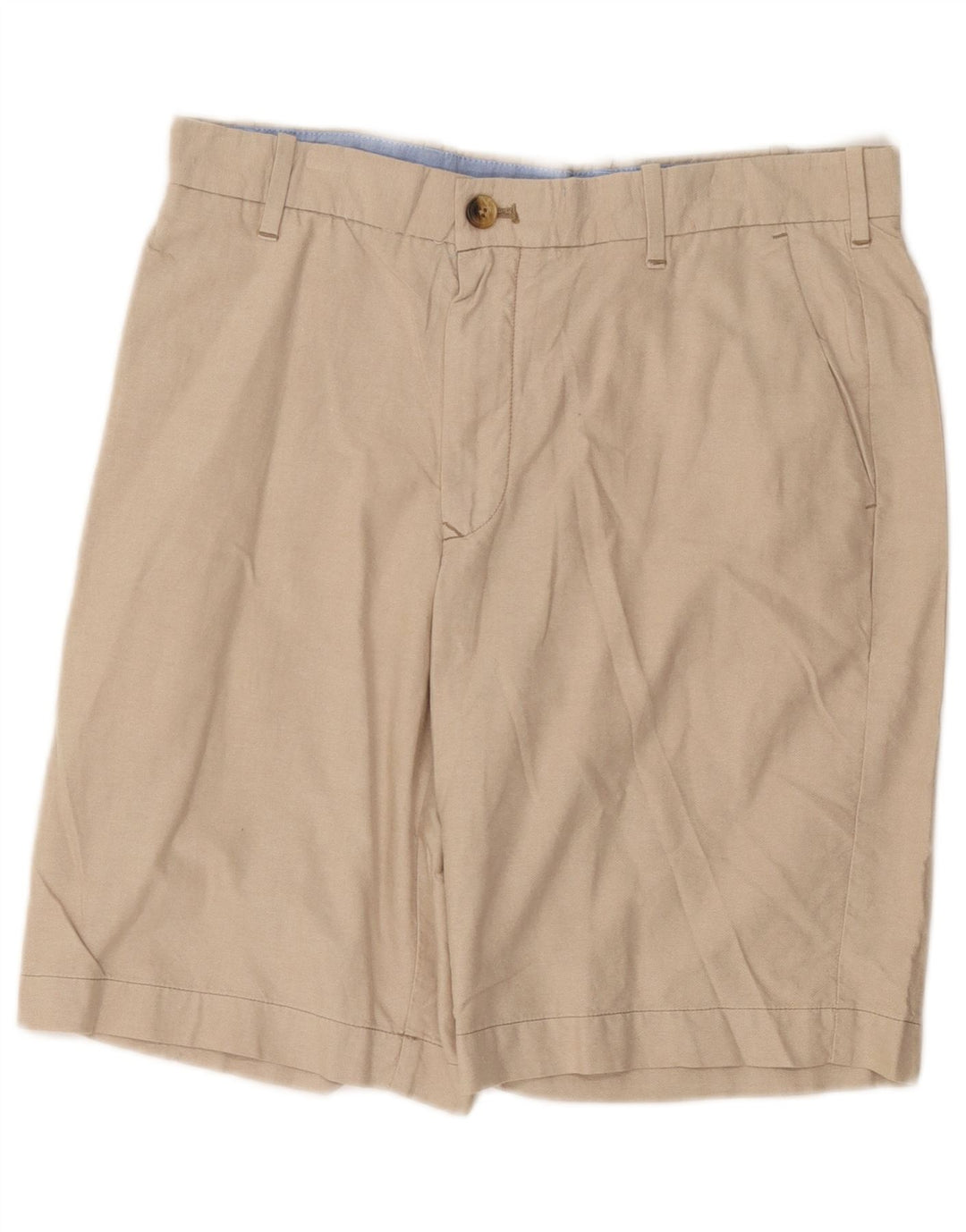 IZOD Mens Chino Shorts W30 Médio Bege
