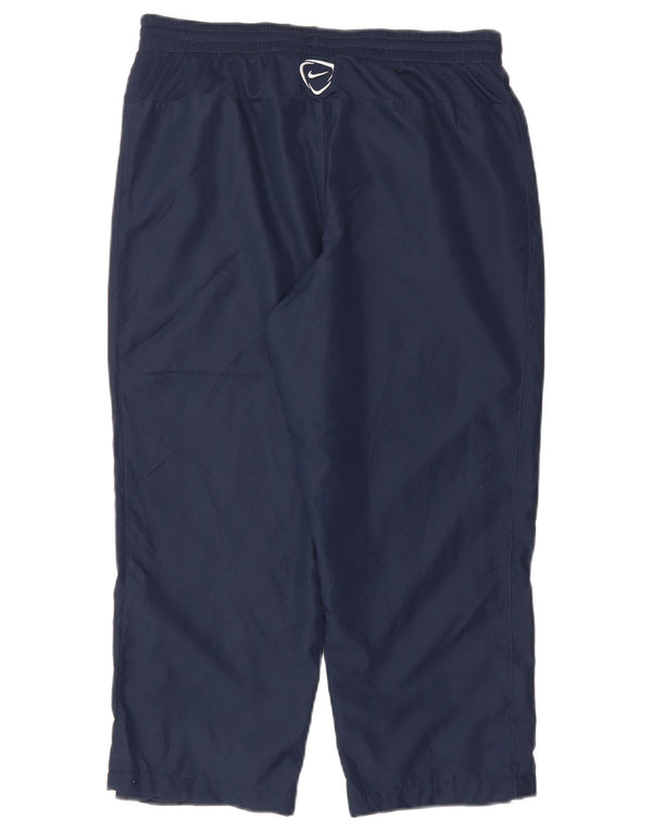 Calça de treino Nike masculina Dri Fit Capri médio azul marinho poliéster