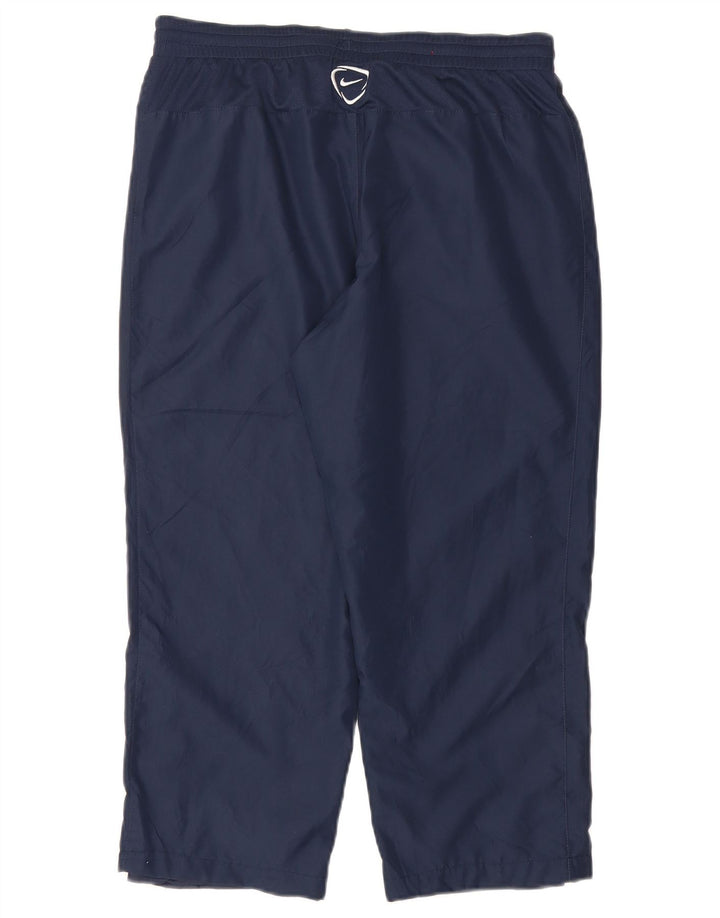 Calça de treino Nike masculina Dri Fit Capri médio azul marinho poliéster