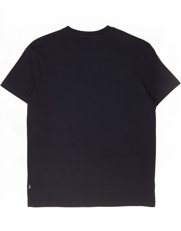 Camiseta masculina Superdry Top grande algodão azul marinho