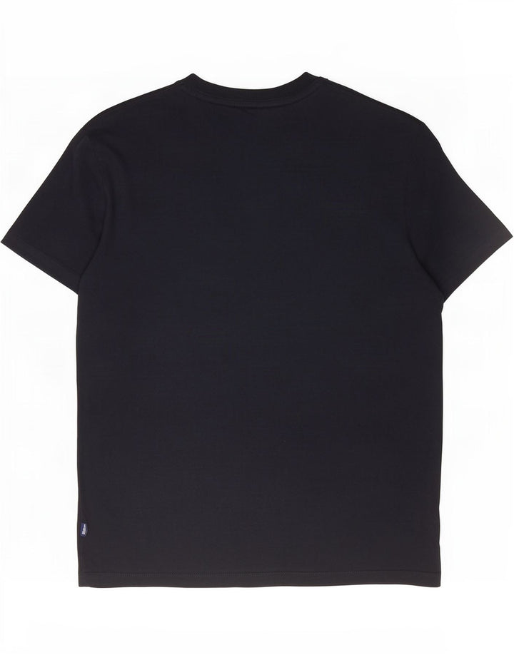 Camiseta masculina Superdry Top grande algodão azul marinho