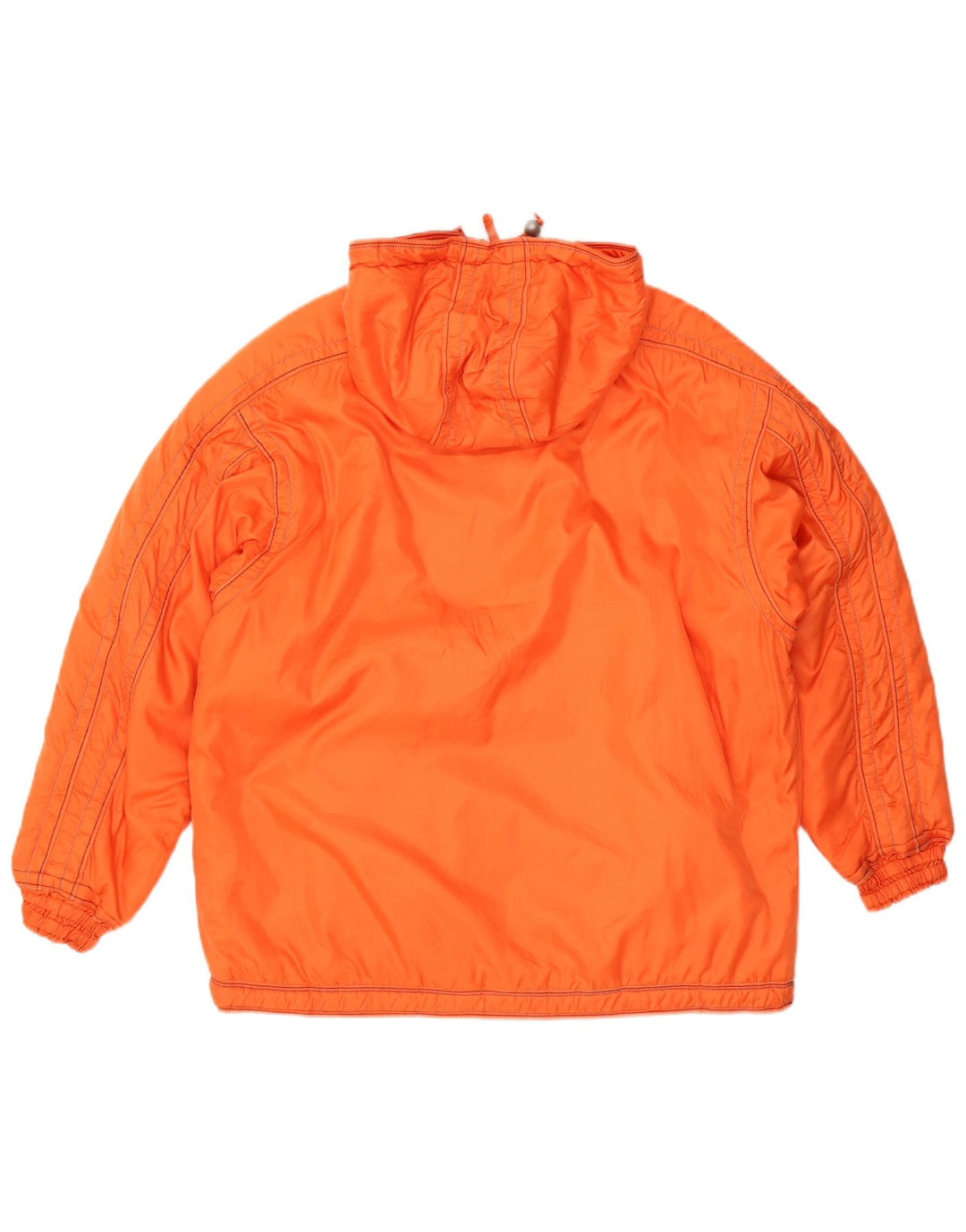 Ellesse Pulôver masculino com capuz completo agasalho UK 34 XS laranja inverno