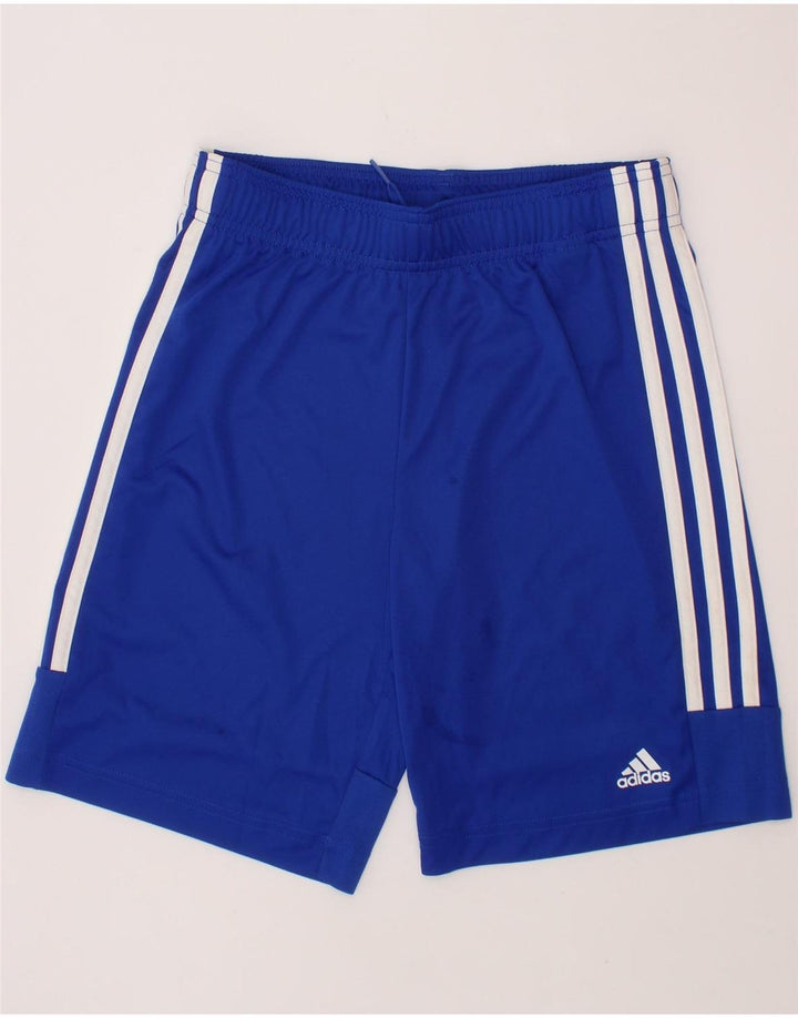 Calções desportivos ADIDAS Aeroready para rapaz 11-12 anos azul poliéster