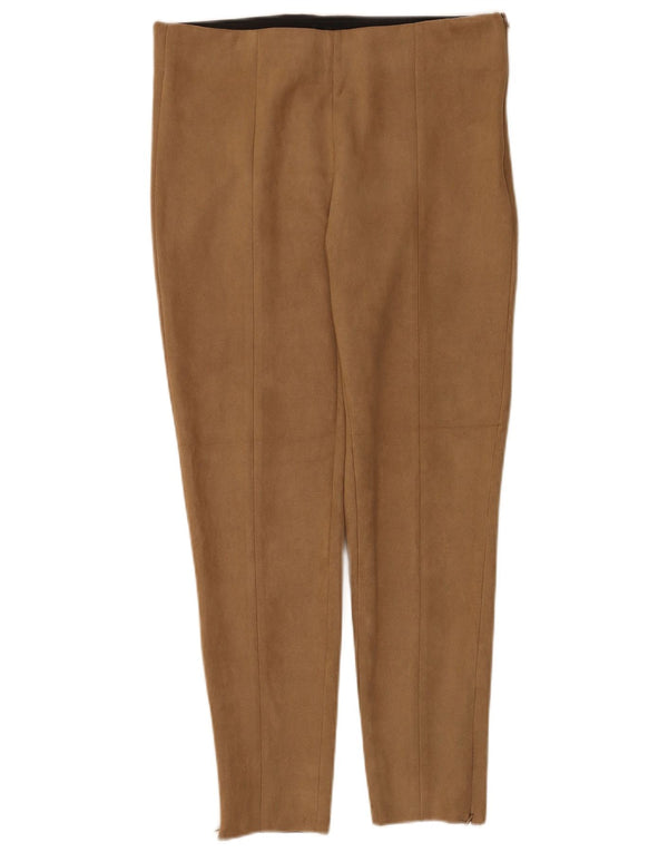 Calça feminina casual skinny Zara XL W32 L26 marrom