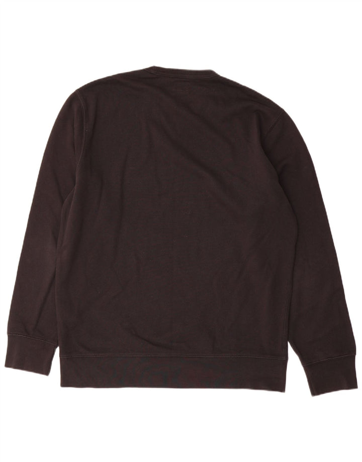 Levi's moletom gráfico masculino jumper médio preto algodão