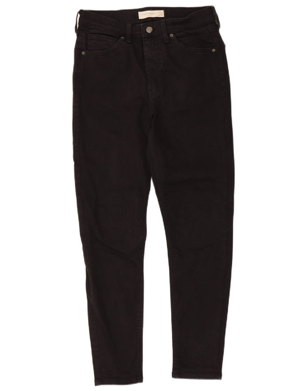 Topshop feminino Jamie Skinny Jeans W28 L26 algodão preto