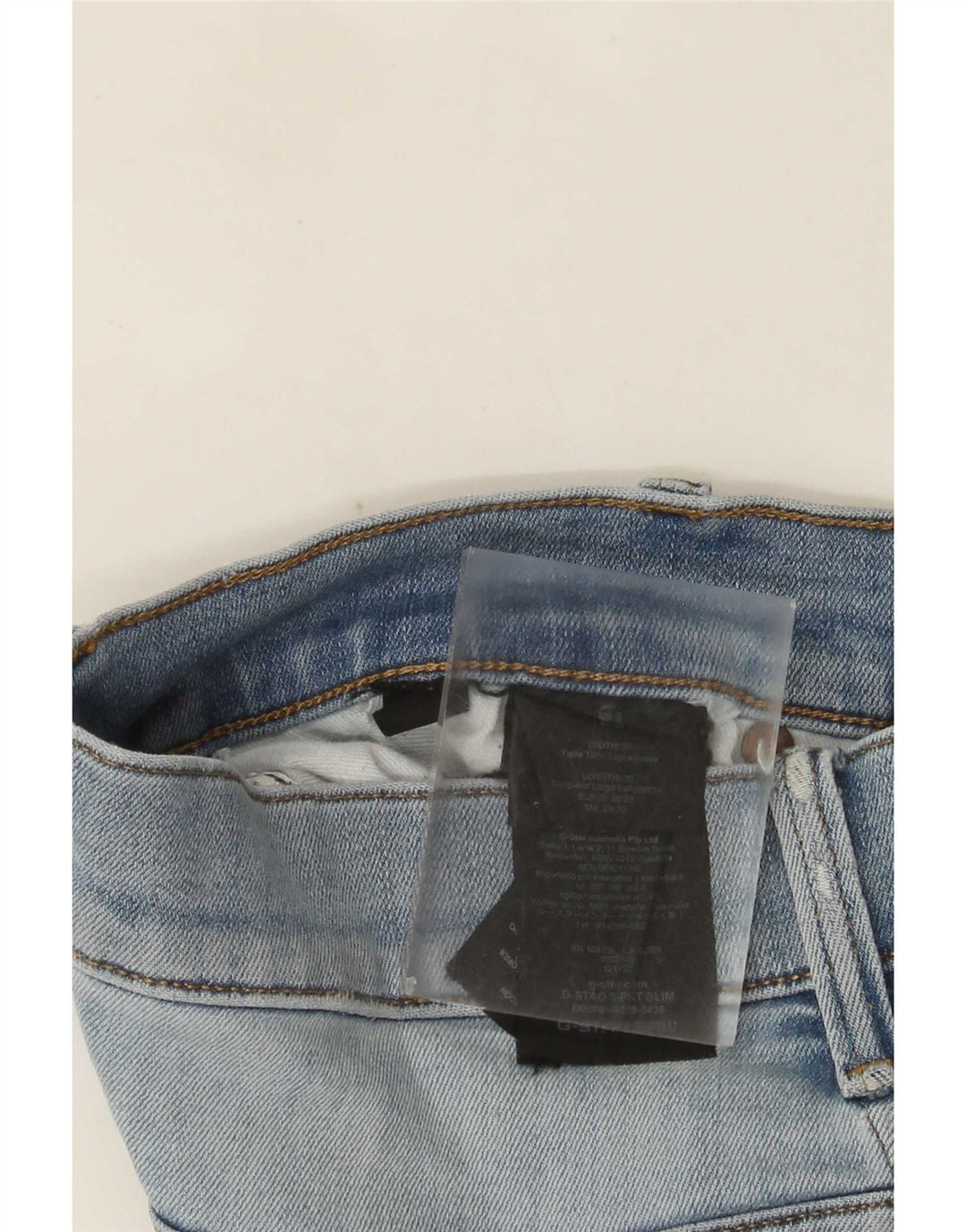 G-Star Masculino Slim Jeans W29 L30 Azul Algodão