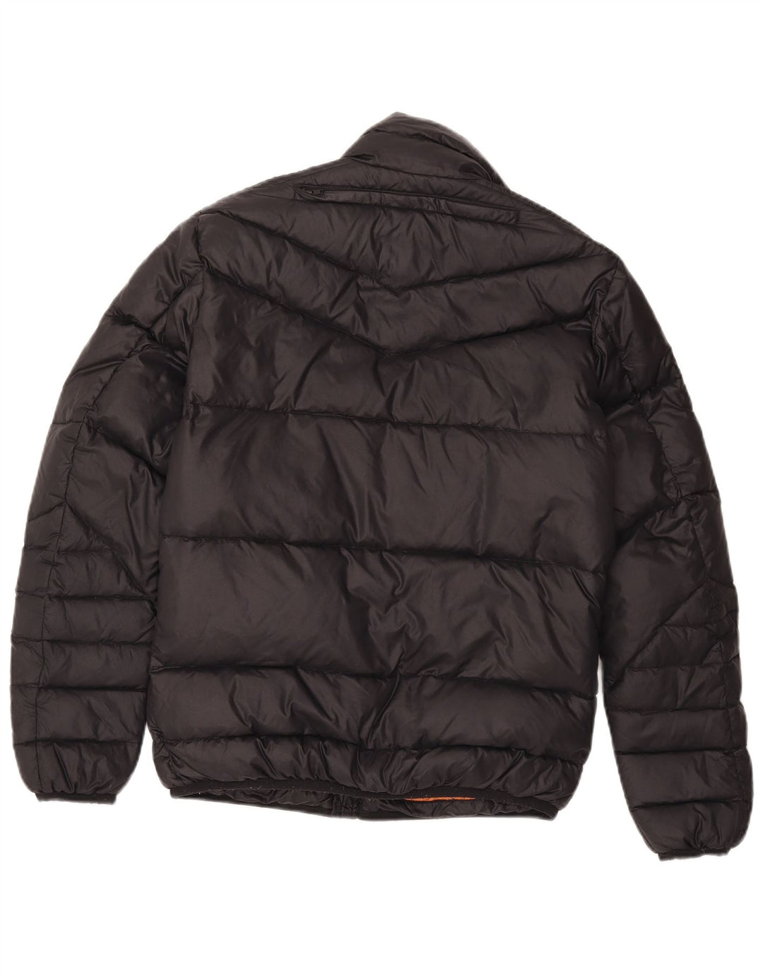 Jaqueta acolchoada masculina Diesel UK 38 nylon preto médio