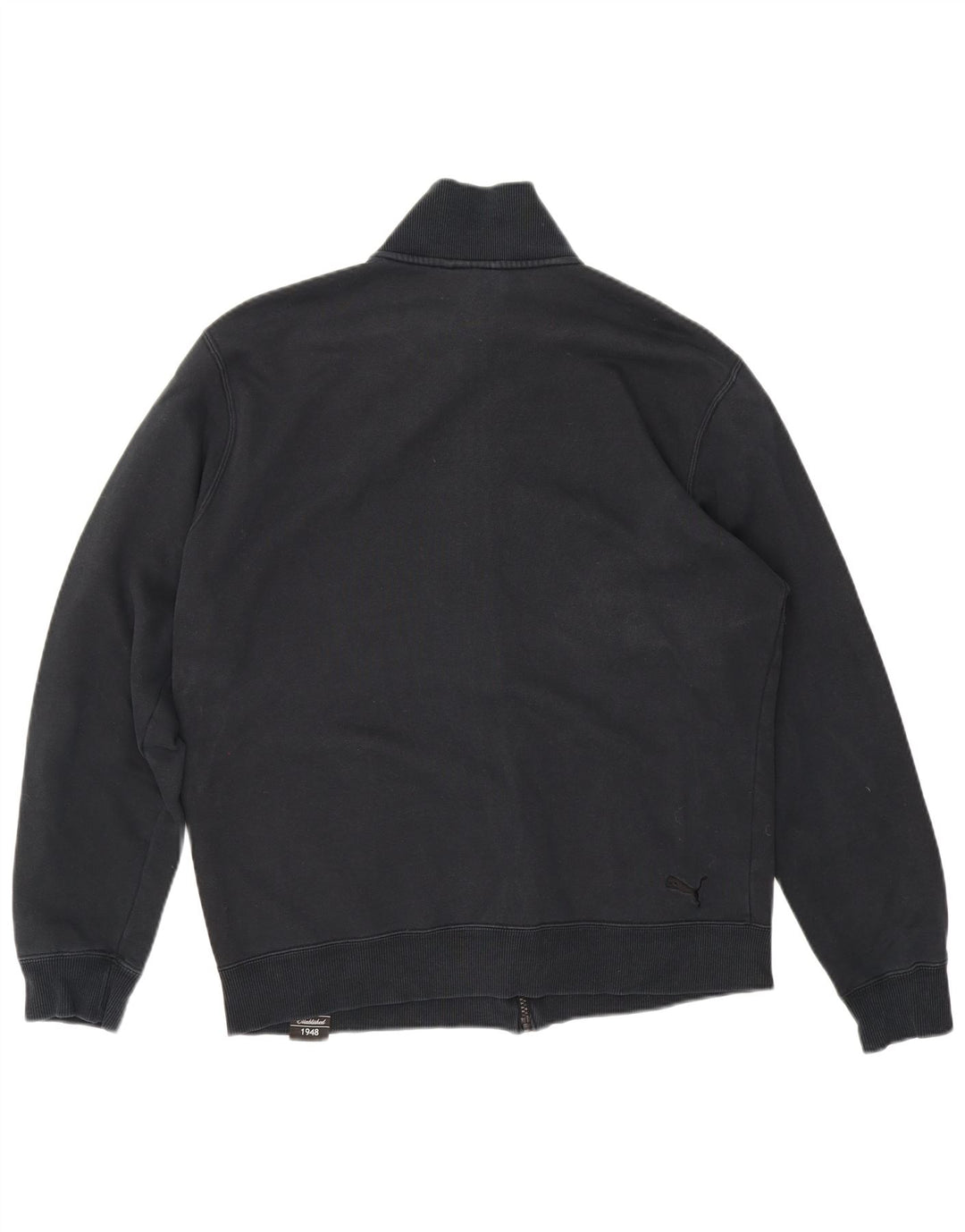 Puma Mens Graphic Tracksuit Top Jaqueta Grande Preto