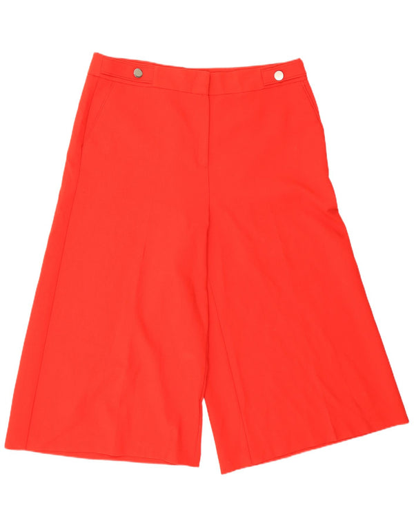 Calça feminina Marks & Spencer Per Una Capri UK 18 XL W30 L21 vermelha