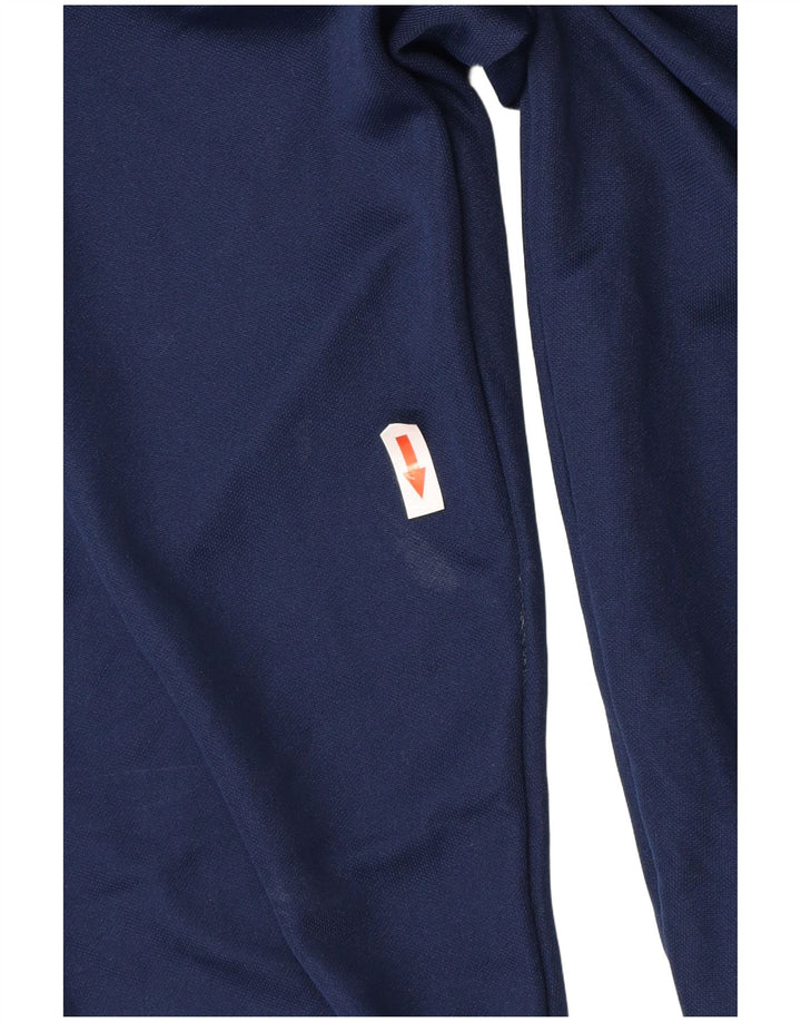Calça de treino masculina Adidas Aeroready grande poliéster azul marinho