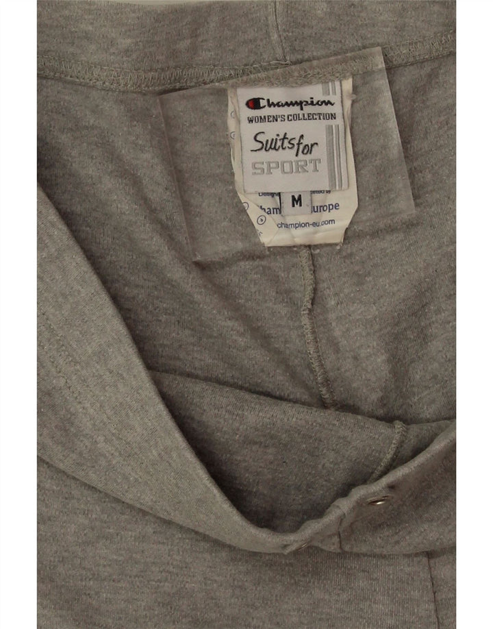 Calça de treino feminina Champion UK 12 algodão cinza médio