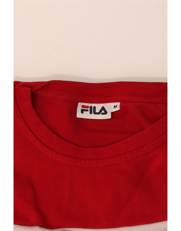 Moletom feminino Fila Jumper UK 14 médio multicolorido colorblock
