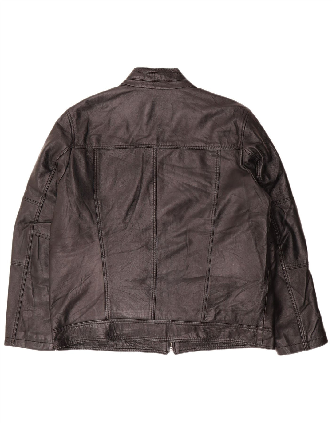 Jaqueta de couro feminina Derimod Expo UK 20 2XL couro preto