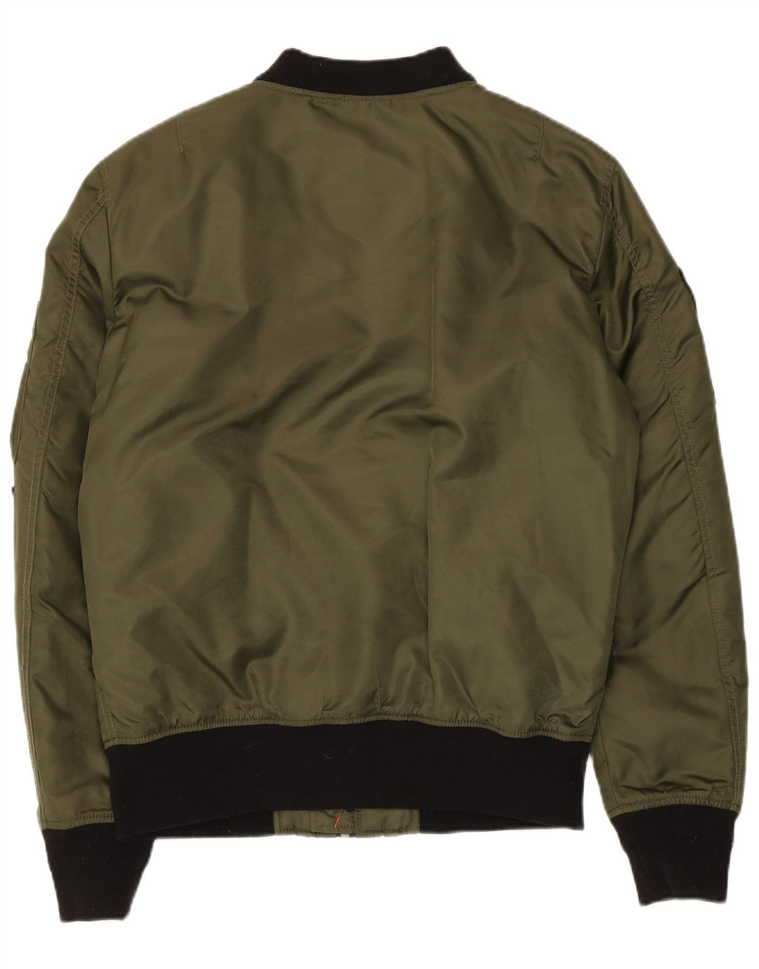 Jaqueta bomber militar masculina Superdry UK 38 nylon cáqui médio