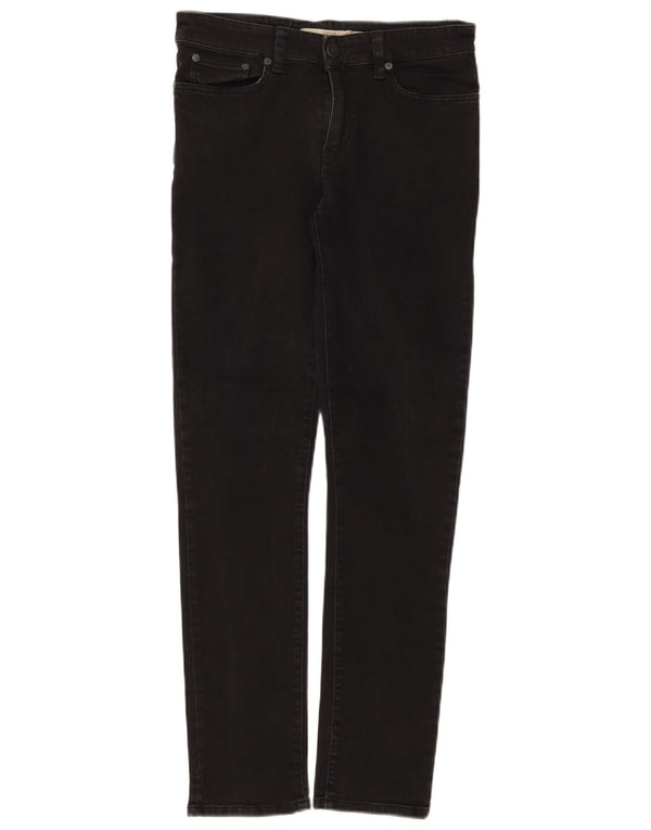 Calça jeans skinny feminina Calvin Klein W28 L32 algodão preto