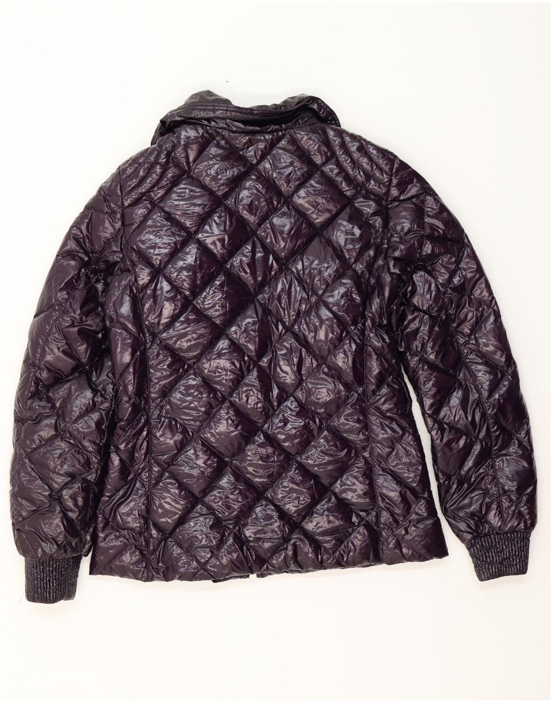 BEST COMPANY Womens Padded Jacket UK 14 Medium Purple Nylon Vintage Best Company and Second-Hand Best Company from Messina Hembry 