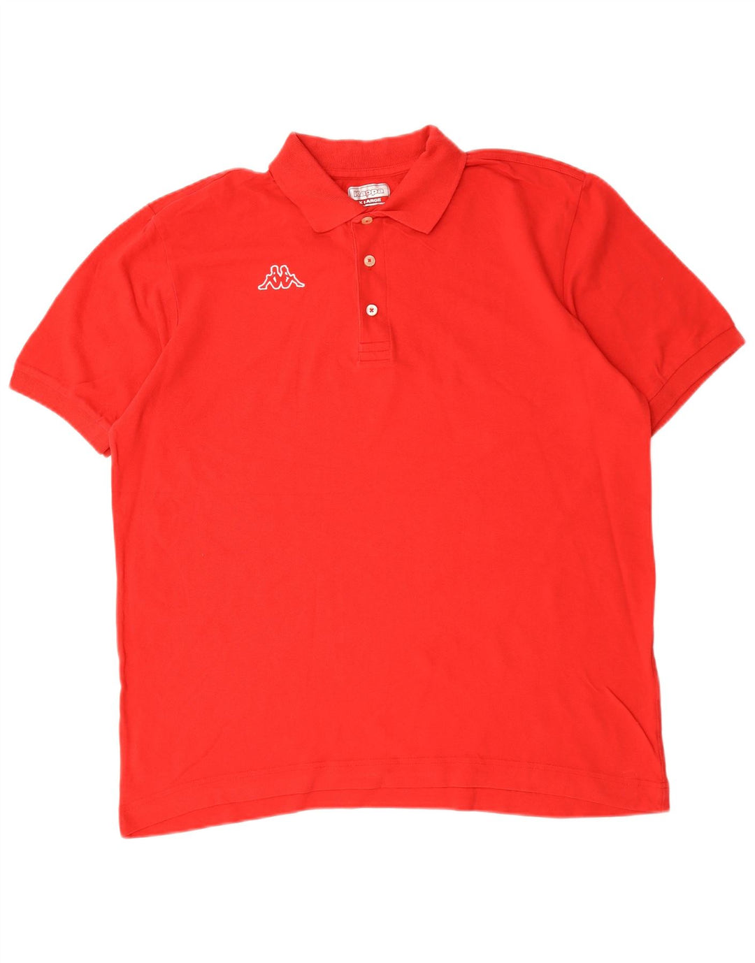Camisa polo masculina Kappa XL algodão vermelho