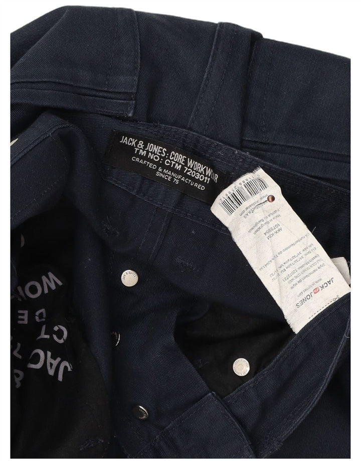 Calça masculina Jack & Jones Banana W31 L32 algodão azul marinho