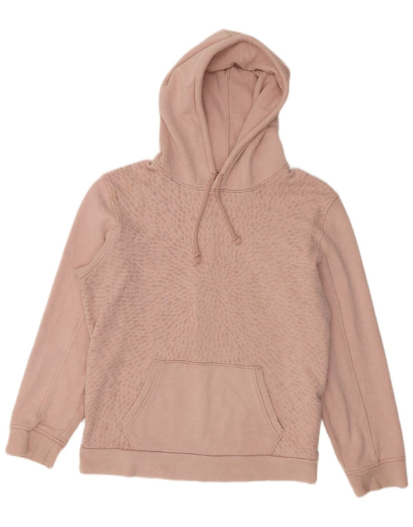 Moletom com capuz masculino Levi's grande algodão manchado rosa