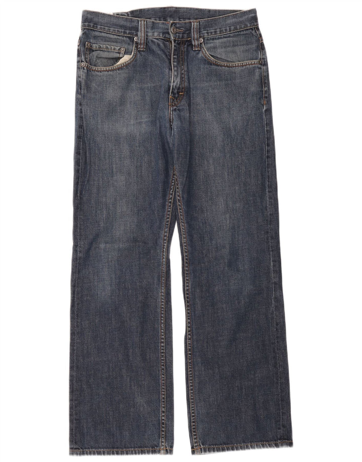 Jeans Mustang masculino de perna larga W33 L32 algodão azul marinho