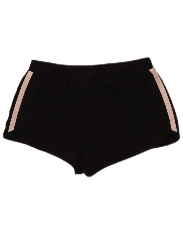 Shorts esportivos femininos Adidas UK 14 LMedium preto poliéster