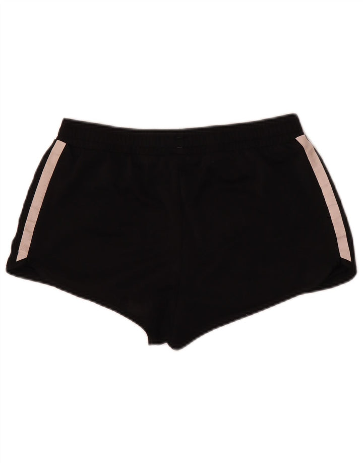 Shorts esportivos femininos Adidas UK 14 LMedium preto poliéster