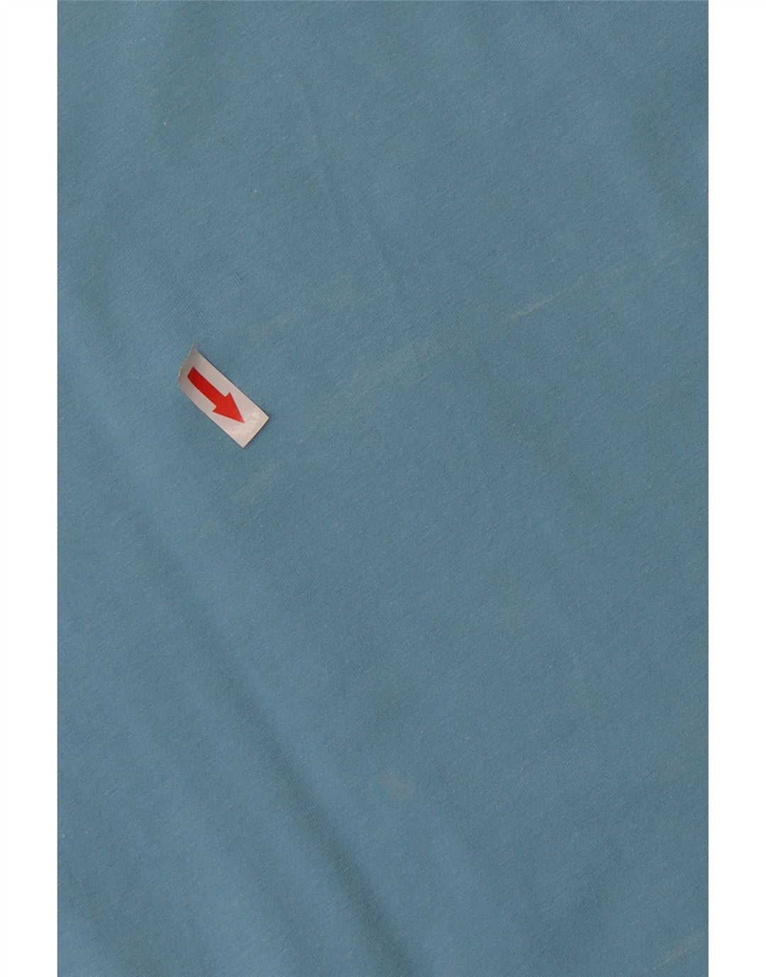 Top feminino Asics manga 3/4 UK 18 XL azul algodão