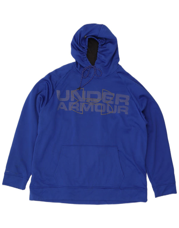 Under Armour Mens Graphic Hoodie Jumper 2XL Azul