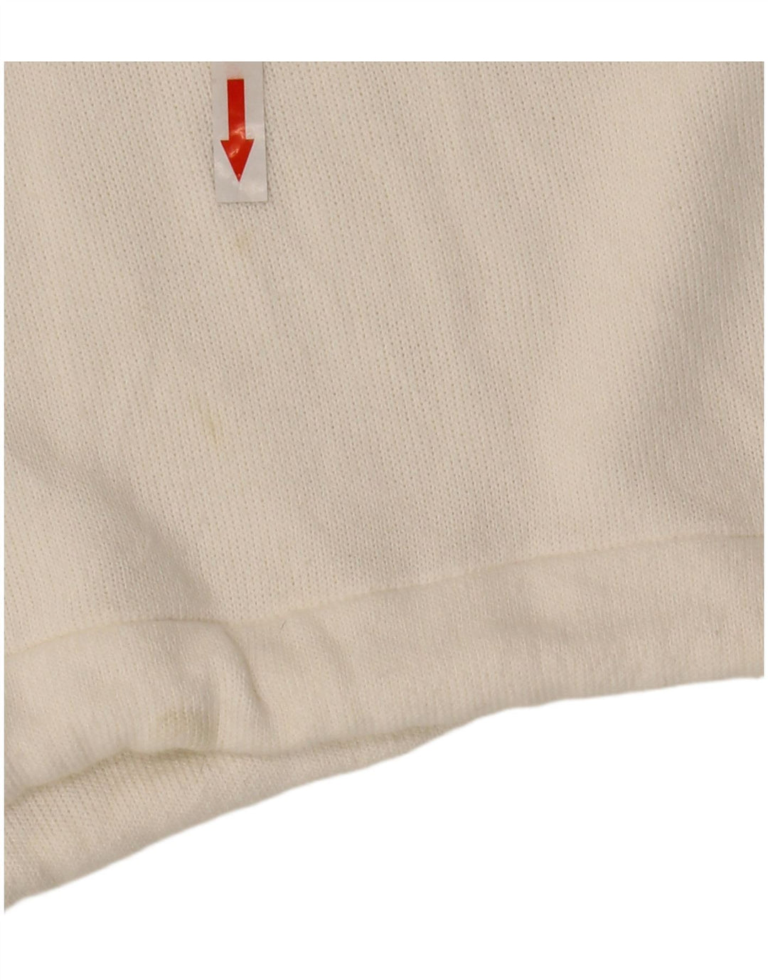 Zara Womens Crop Sweatshirt Jumper Reino Unido 10 Pequeno Branco