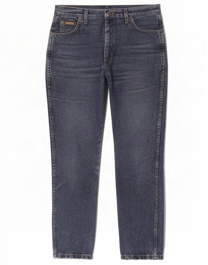 Jeans Wrangler feminino cônico W28 L30 azul