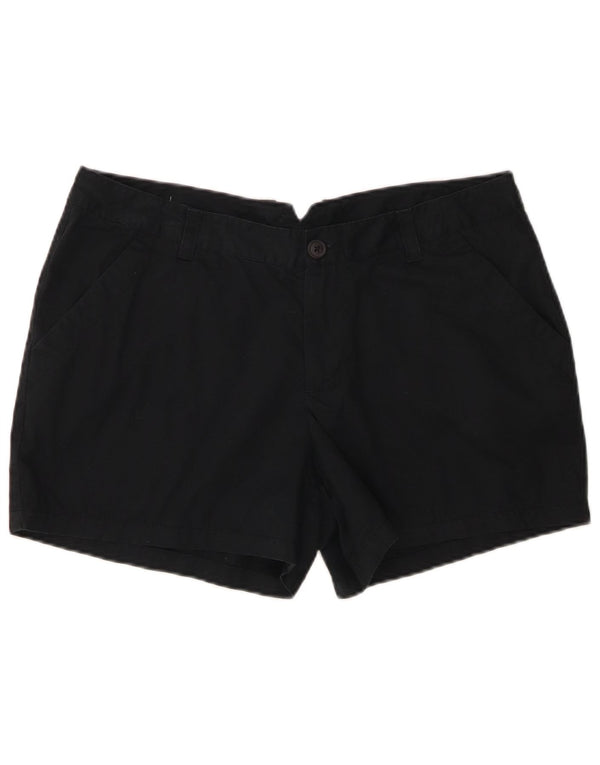 Columbia Shorts Chino Feminino US 14 XL W35 Algodão Preto