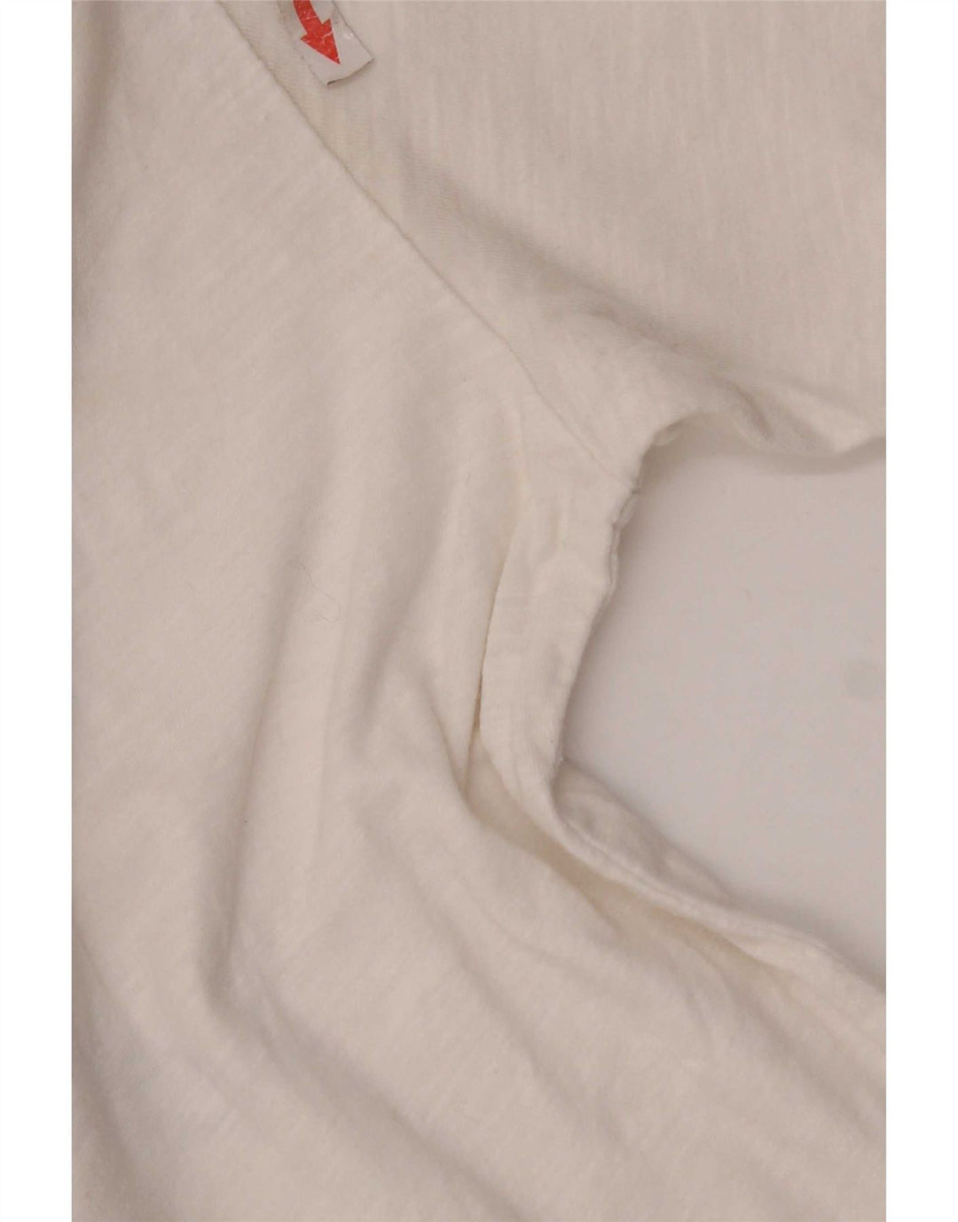 Tommy Hilfiger Camiseta masculina gráfica Top médio algodão branco