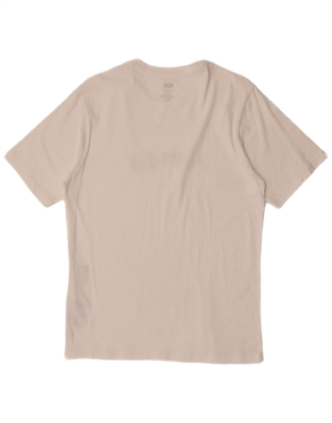 Camiseta masculina Levi's Relaxed Graphic Top XS de algodão branco