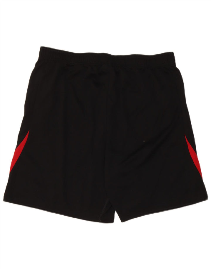 Shorts esportivos masculinos Nike Dri Fit grande poliéster colorblock preto