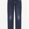 Carhartt Mens Straight Jeans W32 L34 Azul Marinho Algodão