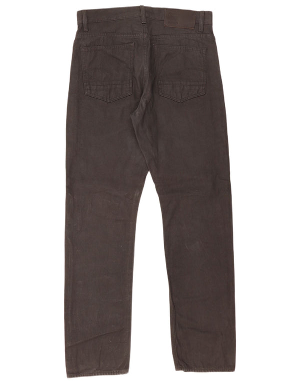 G-Star Mens Straight Jeans W31 L32 Black Cotton