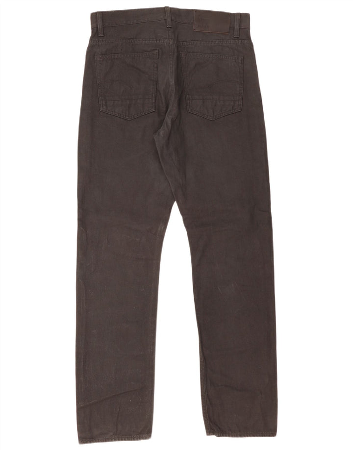 Jeans retos masculinos G-Star W31 L32 algodão preto