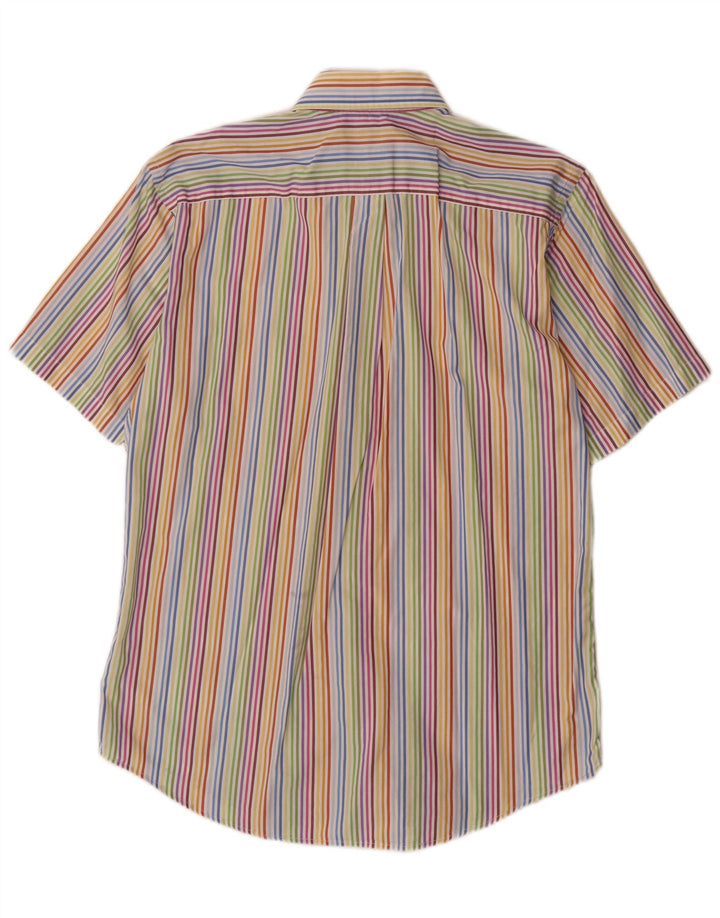 Camisa masculina Fynch Hatton tamanho 39/40 médio listrado multicolorido