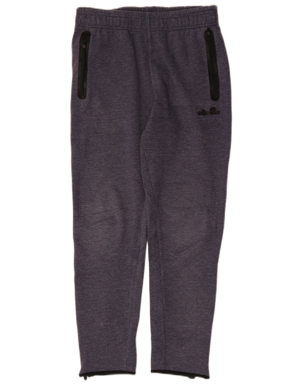 Calça de treino masculina Ellesse de algodão azul marinho médio