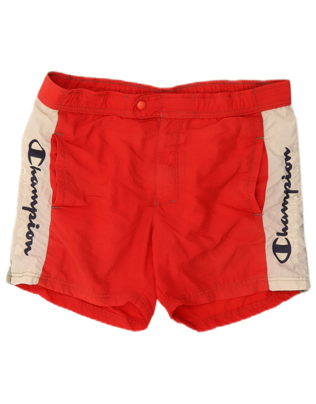 Shorts de natação masculino Champion Graphic grande poliamida vermelha colorida