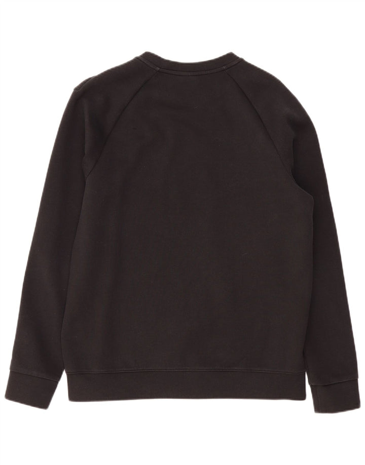 Hugo Boss moletom masculino jumper grande poliéster preto